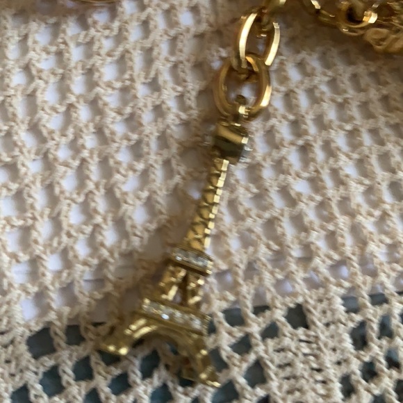 JUICY COUTURE  STATUE OF LIBERTY WORLD TRAVELER CHARMS KEY FOB KEYCHAIN RARE HTF - Picture 3 of 8